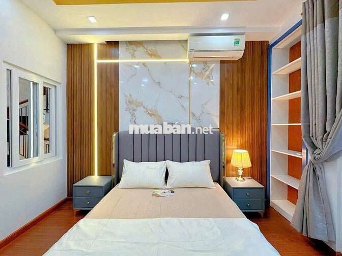 cho thuê nhà mới xây full nội thất 