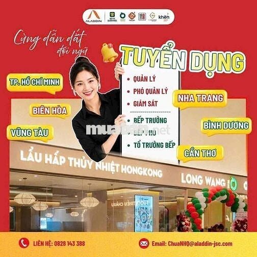 🚀 TUYỂN DỤNG BAN QUẢN LÝ – DẪN DẮT ĐỘI NGŨ