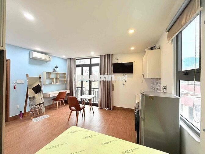 Studio Balcon - Ngày Trần Hưng Đạo Quận 1 - Full Nội Thất Xịn