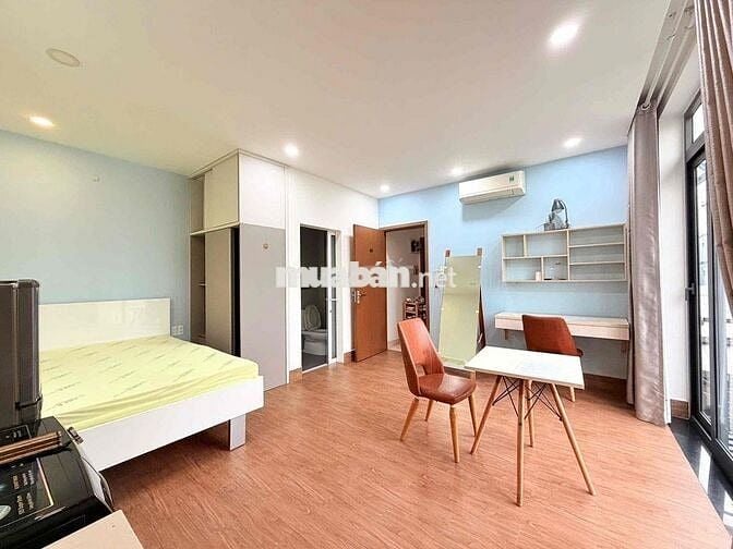 Studio Balcon - Ngày Trần Hưng Đạo Quận 1 - Full Nội Thất Xịn
