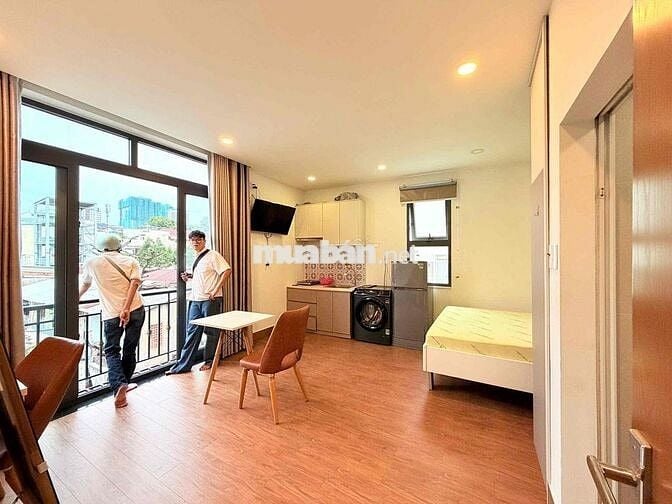 Studio Balcon - Ngày Trần Hưng Đạo Quận 1 - Full Nội Thất Xịn