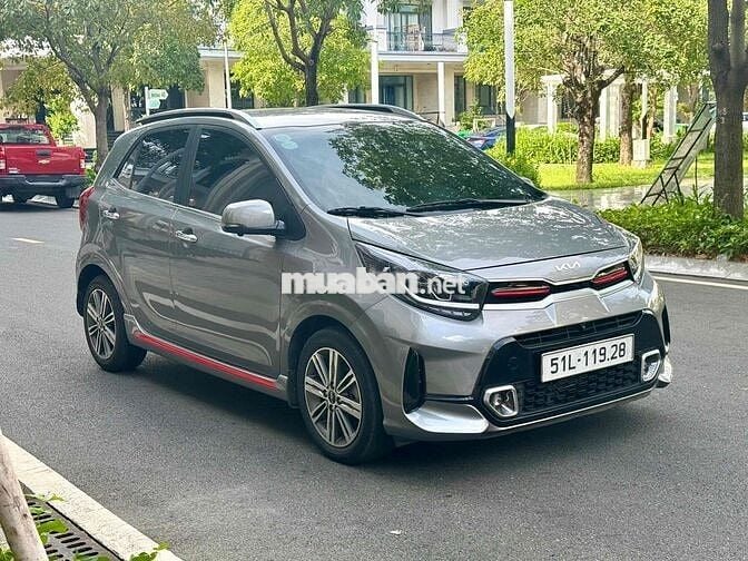 🚘Kia Morning GT-Line 2022 Tự động, 3vạn Zin-Zẻ