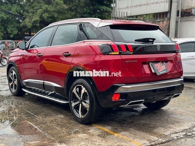 Peugeot 3008 2025 Allure 1.6 Turbo,màu đỏ,6.000km