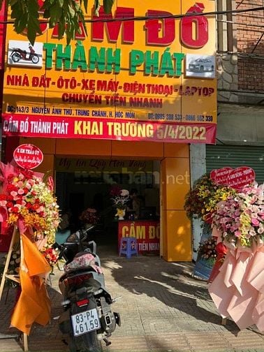 Không quản lý sang nhượng cửa hàng cầm đồ Nguyễn Ảnh Thủ, Trung Chánh