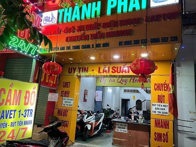 Không quản lý sang nhượng cửa hàng cầm đồ Nguyễn Ảnh Thủ, Trung Chánh
