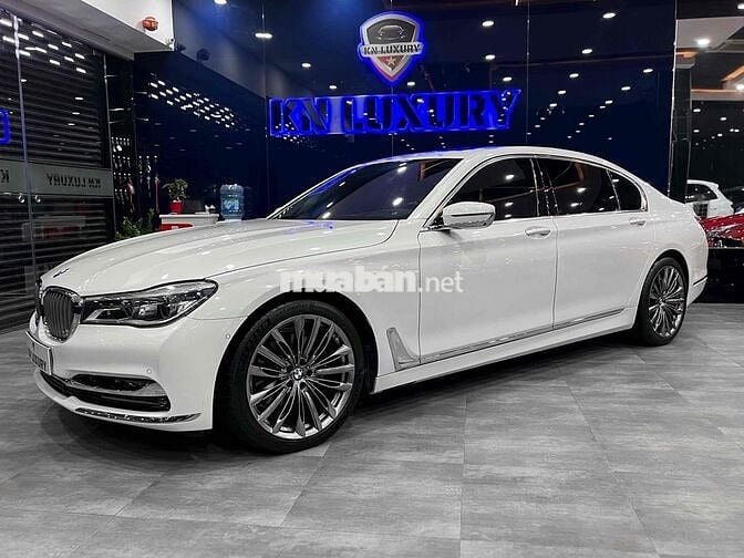 BMW 740Li B58 - 3.0 2016 Trắng Da Merino