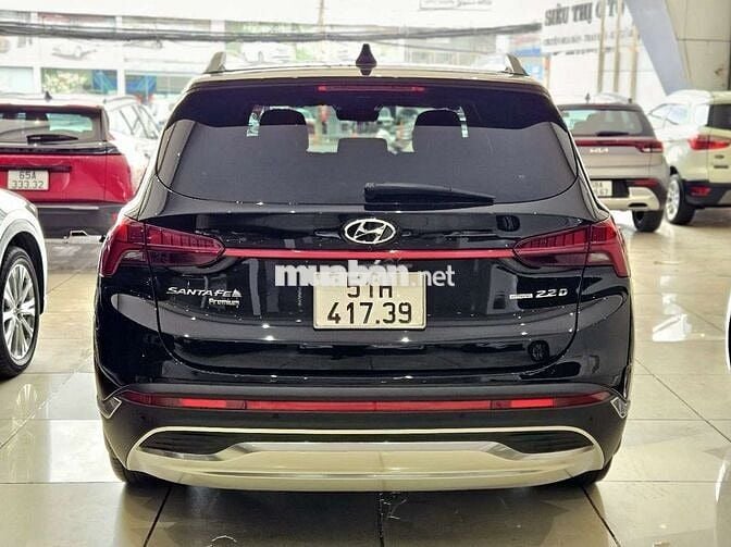 Hyundai Santafe Premium 2.2D AWD 2022 Đen 54.000km