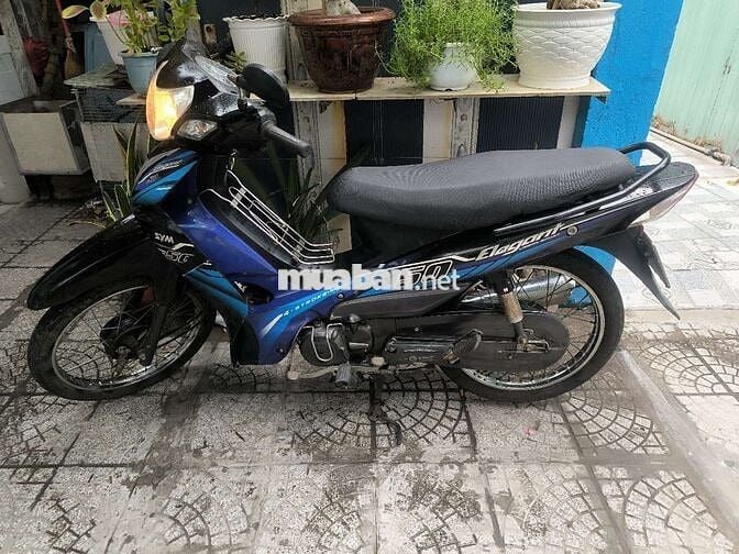 SYM Elegant 50 Xanh đen 50cc 47