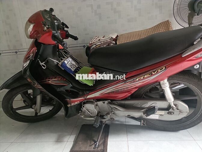 Suzuki Smash Revo 110 2012 Đỏ đen Nhập khẩu