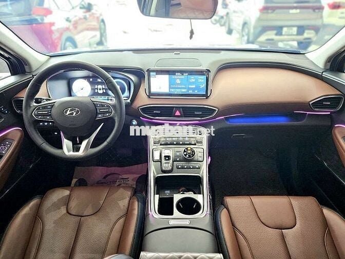 Hyundai Santafe Premium 2.2D AWD 2022 Đen 54.000km