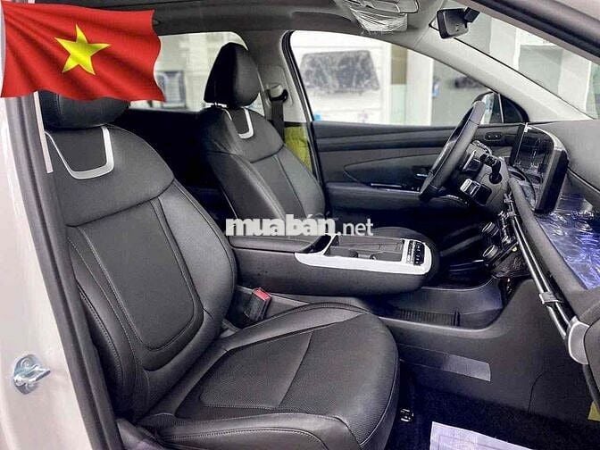 Hyundai Tucson Turbo Trắng ƯU ĐÃI GẦN 100% LPTB