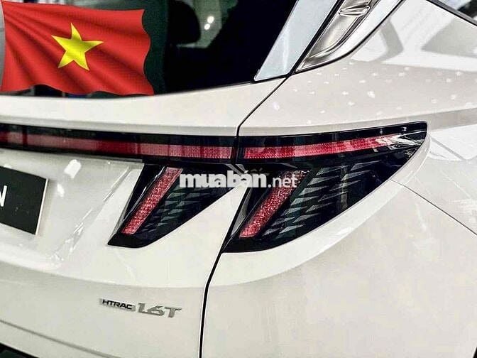 Hyundai Tucson Turbo Trắng ƯU ĐÃI GẦN 100% LPTB