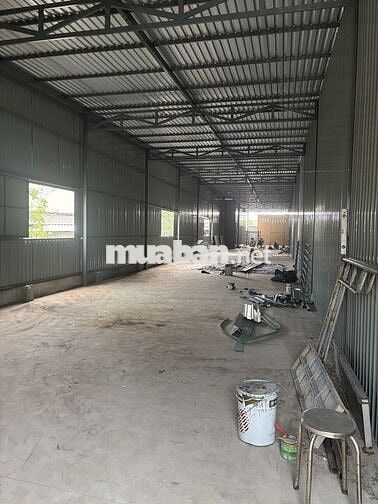 Cho thuê kho mới xây 300m2 Mặt tiền DT830, xã Long Định, Long An