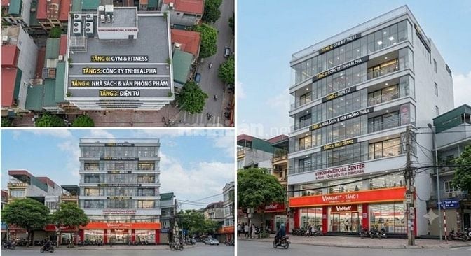 Cho thuê mặt bằng tầng 1, mặt tiền 10m, rộng 240m2 quận Cầu Giấy