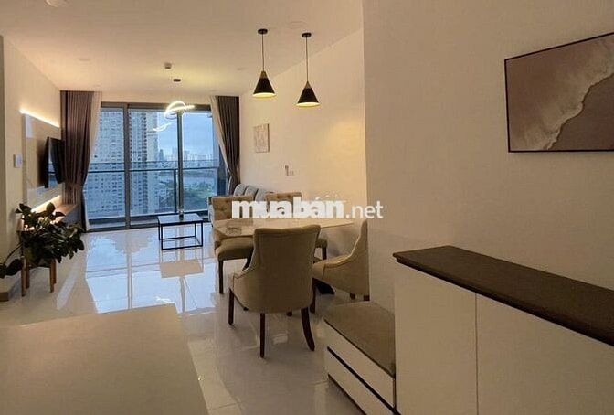 Cho thuê Sunwah Pearl 109,36m² | 2PN + 1 phòng đa năng, 45 triệu/tháng