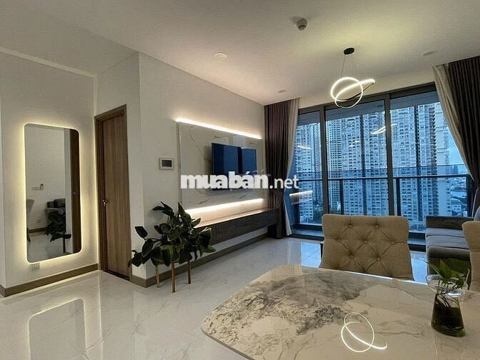Cho thuê Sunwah Pearl 109,36m² | 2PN + 1 phòng đa năng, 45 triệu/tháng