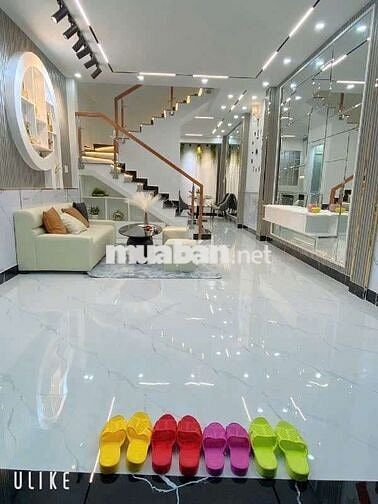 Nhà Hẻm thẳng Mặt tiền KINH DOANH 2 Tầng