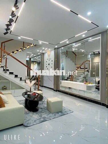Nhà Hẻm thẳng Mặt tiền KINH DOANH 2 Tầng