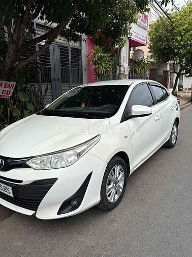 Toyota Vios 2018 Số sàn Trắng Form mới 2019