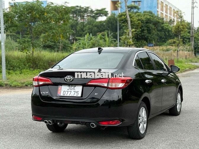 Toyota Vios E 2018 màu Đen 92.960 km
