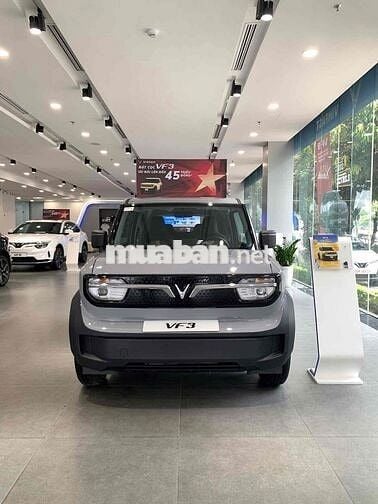 VinFast VF3 Plus Xám Ô tô điện
