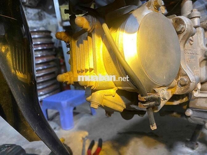 Suzuki Viva 110 Xanh Máy trạm đầu bụng Zin có gl