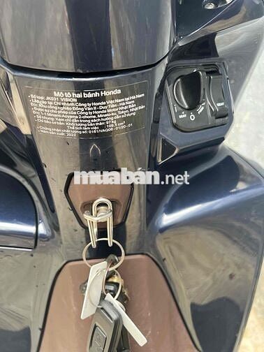 Honda Vision 2022 Xanh đậm 13325 km