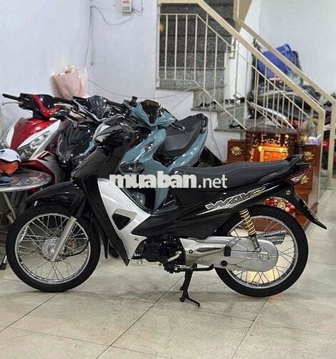 Honda Wave A100 2006 Đen Bạc.BSTP.Chích chủ