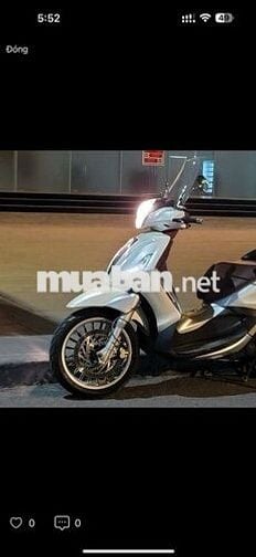 Piaggio Beverly 125 Trắng Nhập khẩu