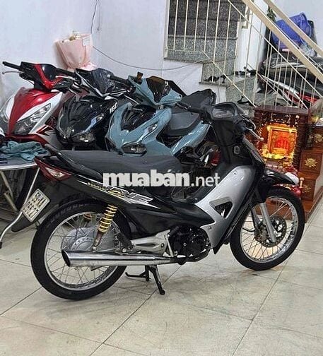 Honda Wave A100 2006 Đen Bạc.BSTP.Chích chủ
