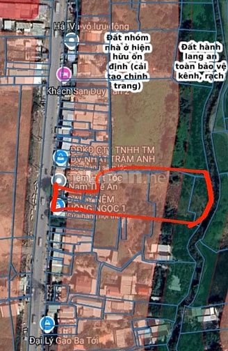 Cần bán 5000m2 (có 2600m2 thổ cư) đất MT Nguyễn Cửu Phú, Tân Kiên