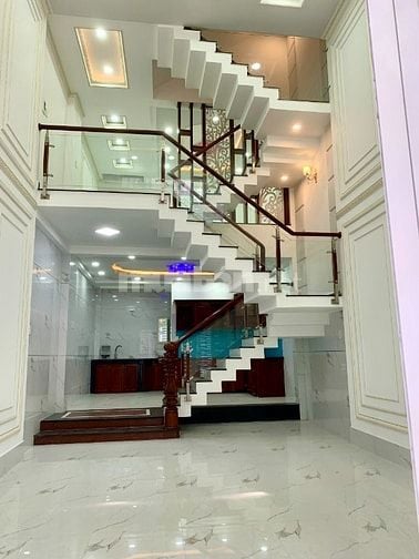 Nhà 1 lững 3 lầu KDC A.D.Vương cách V.V.Kiệt 500m, B.Vệ 24/24, Shr