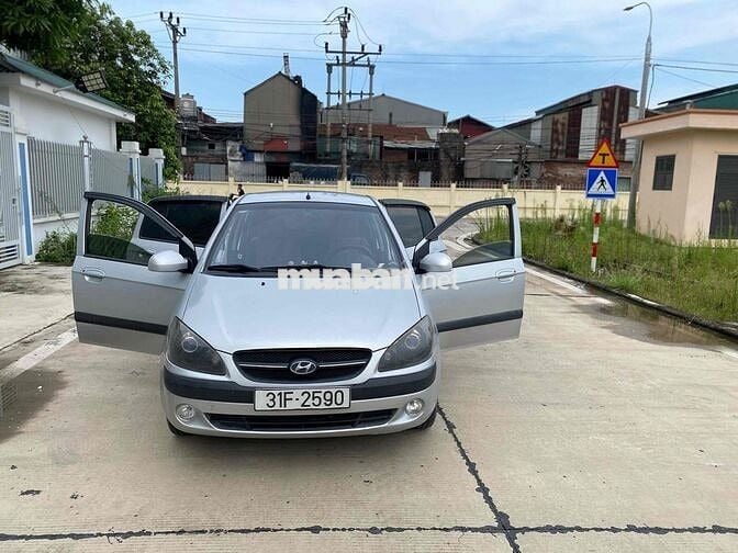 Hyundai Getz Bạc Sàn Xăng
