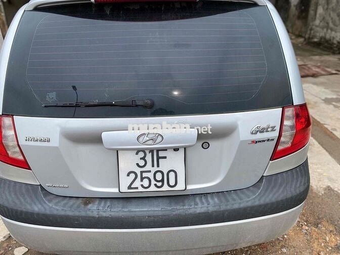 Hyundai Getz Bạc Sàn Xăng