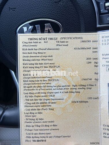 KIA Seltos 2020 Cam Đen 50.839 km