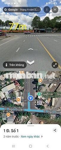 Cho thuê 4000m2 đất mặt tiền gần tt hội nghị triển lãm,chợ Bến Cát