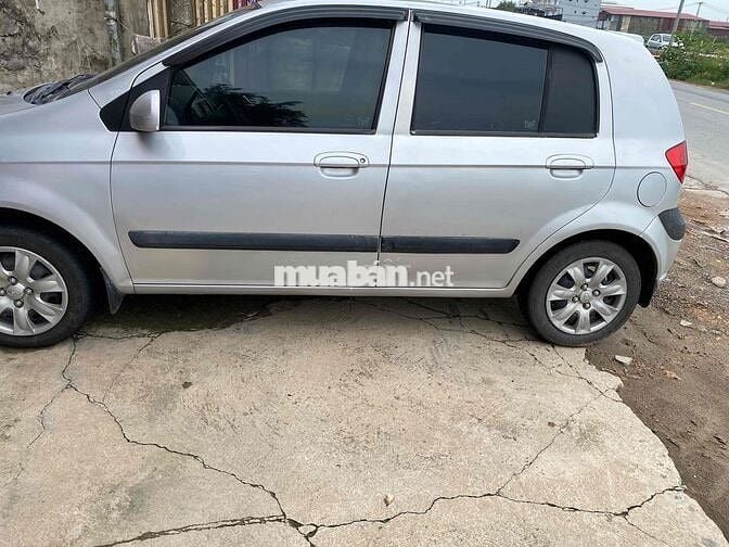 Hyundai Getz Bạc Sàn Xăng