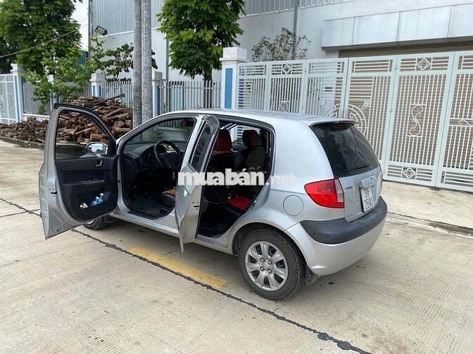 Hyundai Getz Bạc Sàn Xăng