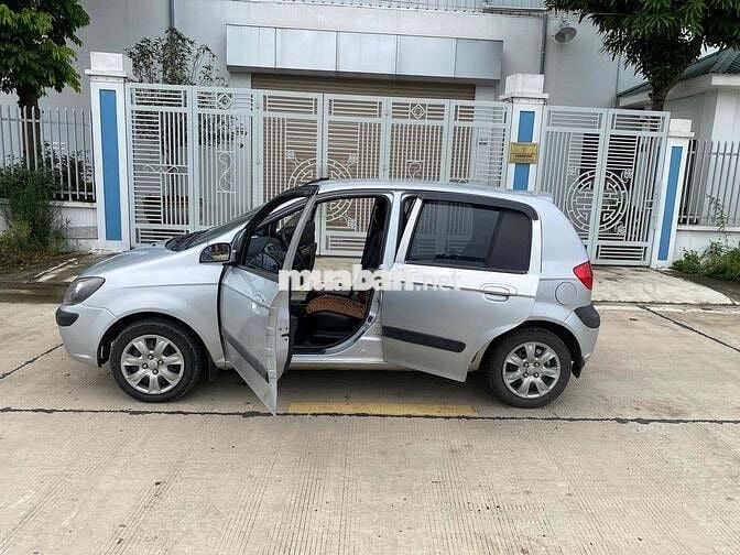 Hyundai Getz Bạc Sàn Xăng