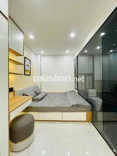 🏡 Nhà Mới Hẻm Ô Tô Phạm Văn Chiêu – 1 Trệt 2 Lầu Sân Thượng – Nội Thất