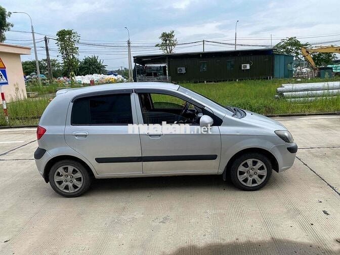 Hyundai Getz Bạc Sàn Xăng