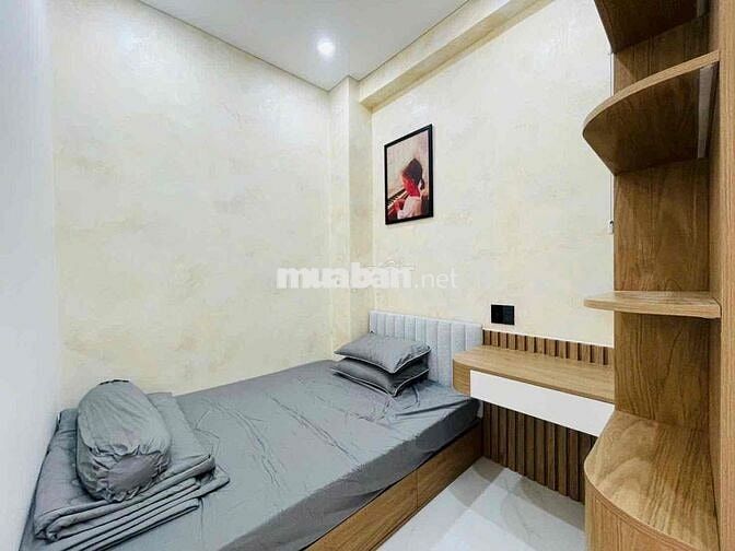 🏡 Nhà Mới Hẻm Ô Tô Phạm Văn Chiêu – 1 Trệt 2 Lầu Sân Thượng – Nội Thất