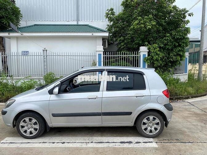 Hyundai Getz Bạc Sàn Xăng