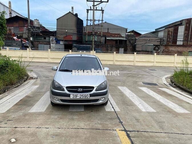 Hyundai Getz Bạc Sàn Xăng