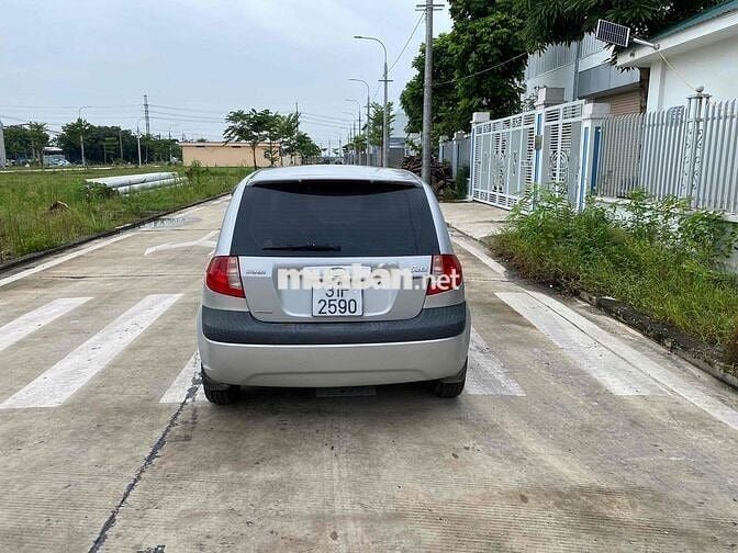 Hyundai Getz Bạc Sàn Xăng