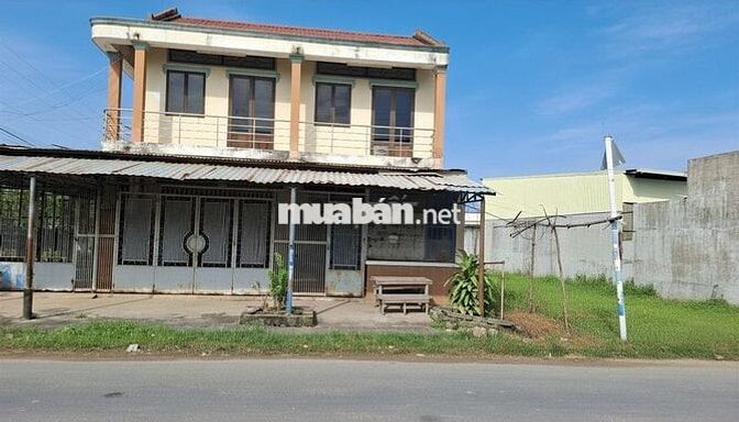 BÁN DÃY TRỌ 10 PHÒNG + NHÀ 1 TRỆT 1 LẦU – 2 MT XE CONTAINER – TN ngay