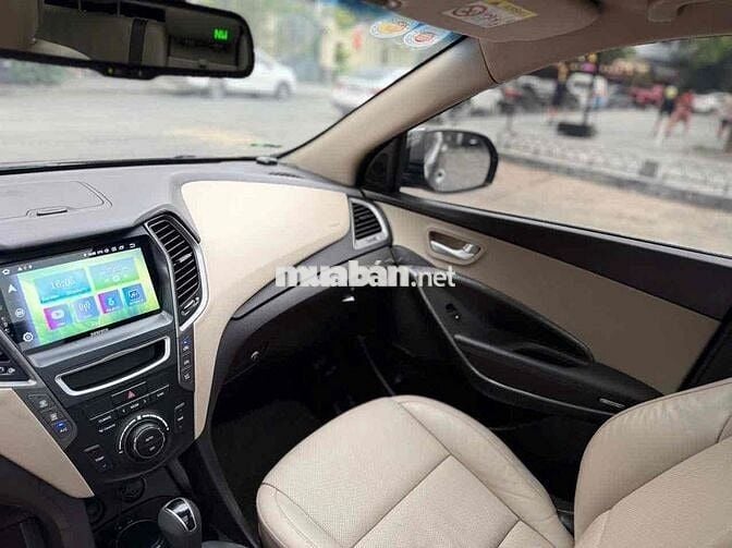 Hyundai SantaFe 2017 full cao cấp Nâu Tự động