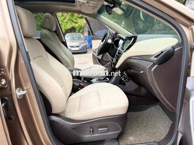 Hyundai SantaFe 2017 full cao cấp Nâu Tự động