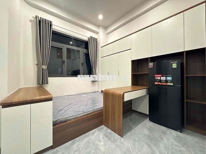 STUDIO BACOL FULL NỘI THẤT BACOL CỬA SỔ TRỜI THOÁNG  NGAY AEON TÂN PHÚ