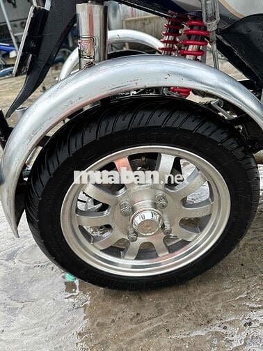 Wave S100 lên 3 bánh sịn